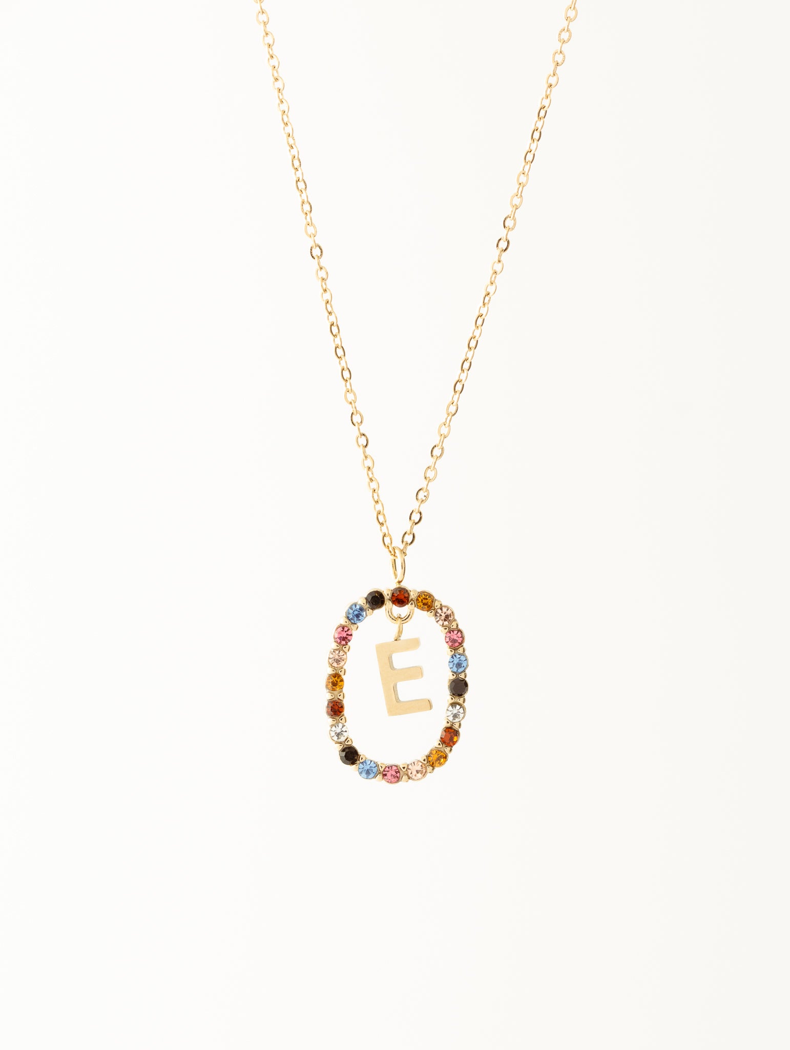 COLLANA CON LETTERA E