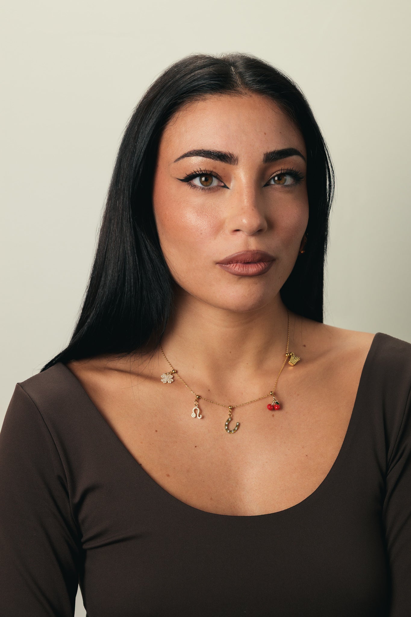 EOS GOLD EARRINGS PAIR